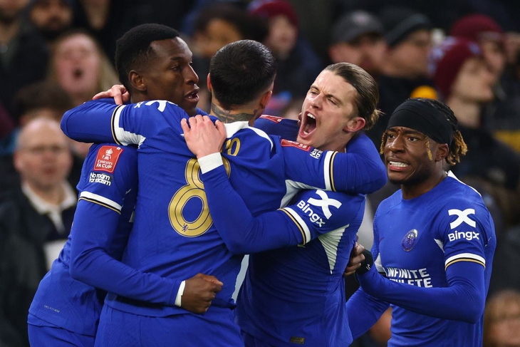 Chelsea vào vòng 5 Cúp FA sau khi vượt qua Aston Villa - Ảnh: REUTERS