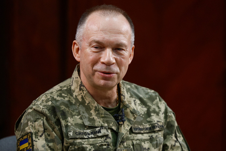 Tân tổng tư lệnh Ukraine Oleksandr Syrsky - Ảnh: REUTERS