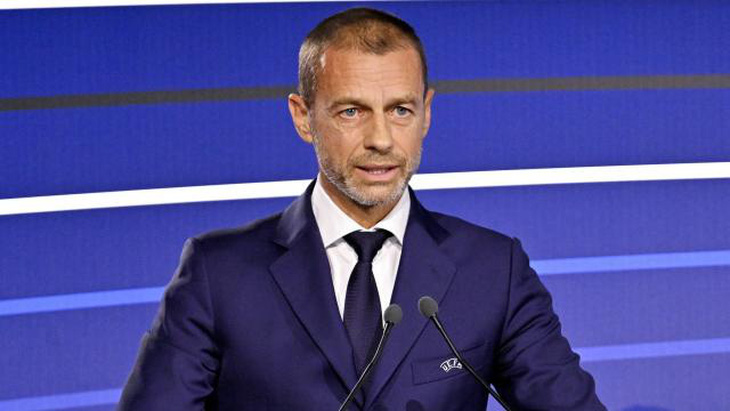 Chủ tịch UEFA Aleksander Ceferin cho biết ông sẽ không tái tranh cử vào năm 2027 - Ảnh: UEFA