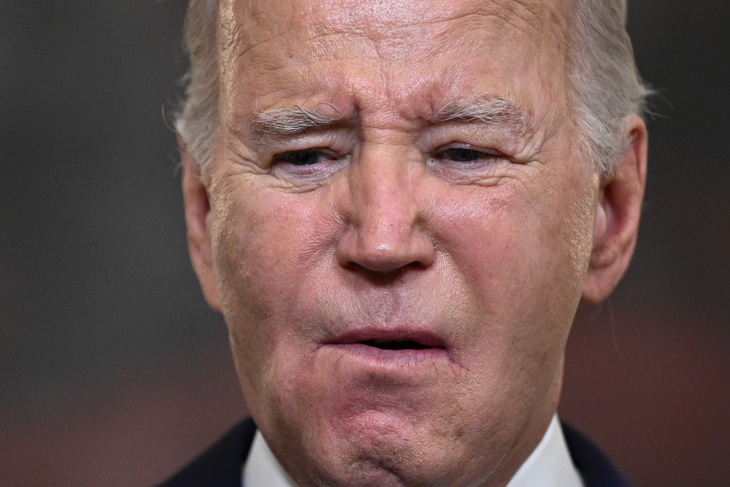 Tổng thống Mỹ Joe Biden bị mô tả kém trí nhớ trong báo cáo về vấn đề ông giữ tài liệu mật - Ảnh: AFP