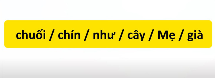 Thử tài tiếng Việt: Sắp xếp các từ sau thành câu có nghĩa (P18)- Ảnh 3.