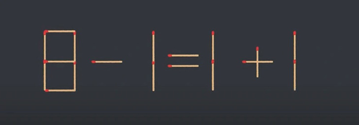 Thử tài IQ: Di chuyển một que diêm để 3-4=7+2 thành phép tính đúng- Ảnh 3.