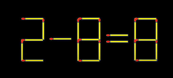 Thử tài IQ: Di chuyển một que diêm để 3-4=7+2 thành phép tính đúng- Ảnh 5.