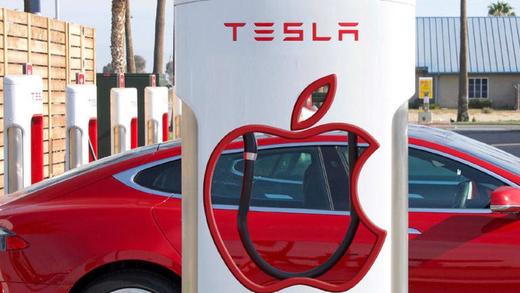 Nếu Apple thâu tóm được Tesla, nền công nghiệp xe điện hiện nay có thể đã có bối cảnh rất khác - Ảnh: InsideEVs