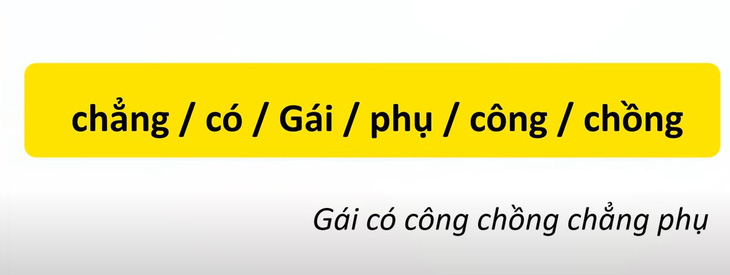 Thử tài tiếng Việt: Sắp xếp các từ sau thành câu có nghĩa (P29)- Ảnh 4.
