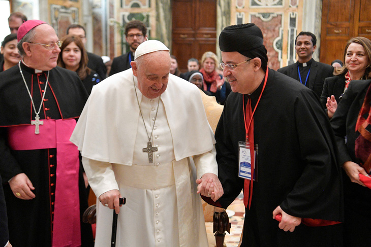 Giáo hoàng Francis tại Vatican - Ảnh: REUTERS