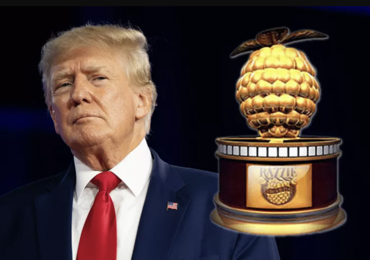 Ông Trump đã ba lần bị trao giải Mâm xôi vàng