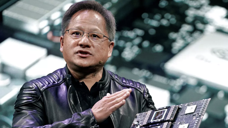 Tỉ phú Jen-Hsun Huang, chủ tịch kiêm CEO Tập đoàn Nvidia - Ảnh: REUTERS