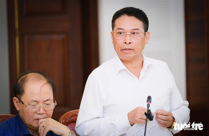 Ông Đào Trung Chính - cục trưởng Cục Quy hoạch phát triển đất (Bộ Tài nguyên và Môi trường) - Ảnh: TẤN LỰC 