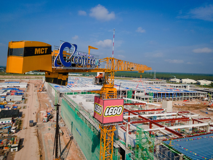 Coteccons là nhà thầu xây dựng nhà máy Lego tại Bình Dương - Ảnh: CTD