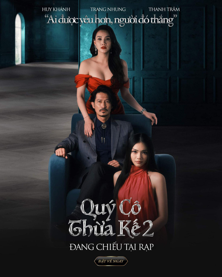 Poster về ba nhân vật do Trang Nhung, Huy Khánh, Thanh Trâm cùng dòng chữ sặc mùi tiểu tam - “Ai được yêu hơn, người đó thắng”, đã phần nào giúp khán giả hiểu rõ hơn về mối quan hệ tay ba trong phim.