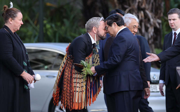 Lễ đón trọng thị Thủ tướng Phạm Minh Chính tại New Zealand