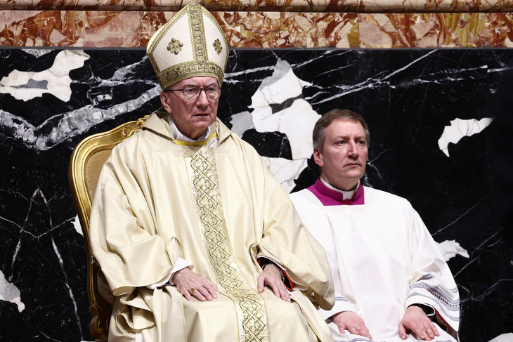 Hồng y Pietro Parolin, Hồng y Quốc vụ khanh của Vatican - Ảnh: REUTERS