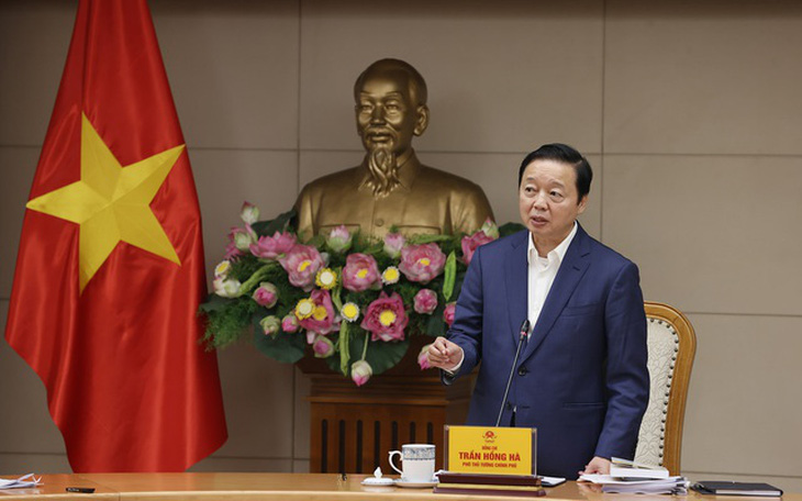 Phó thủ tướng Trần Hồng Hà - Ảnh: VGP