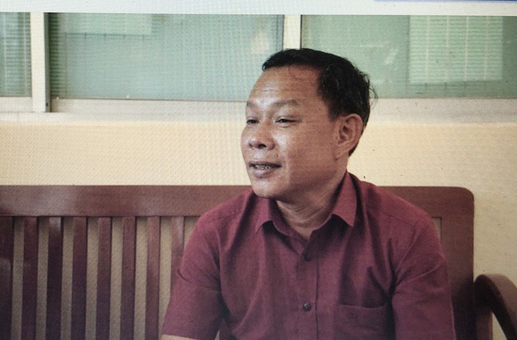 Ông Trần Thanh Bình - chủ tịch UBND xã Trường Xuân, huyện Thới Lai, TP Cần Thơ - vừa bị khởi tố, bắt tạm giam - Ảnh: CA