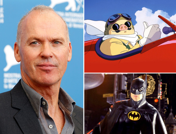 Michael Keaton cũng nổi tiếng với vai diễn Batman trong phim 'Batman' năm 1989.