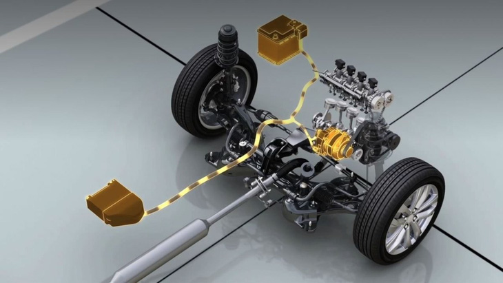 Công nghệ SHVS mới từ Suzuki giúp xe tiết kiệm nhiên liệu, gọn nhẹ và vận hành hiệu quả hơn. SHVS về cơ bản là sự kết hợp của động cơ đốt trong, tương tự các mẫu ô tô thông thường, với máy phát điện, pin lithium-ion nhỏ, hệ thống ắc quy và dây đai truyền động - Ảnh: Indian Autos Blog