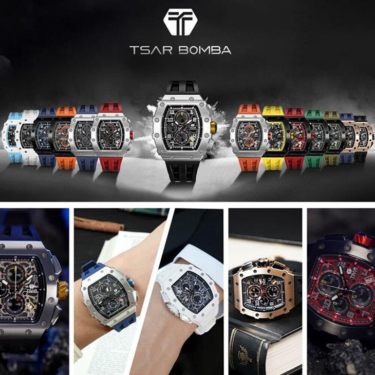 Thiết kế của đồng hồ Tsar Bomba là sự kết hợp giữa sự đương đại và lịch lãm