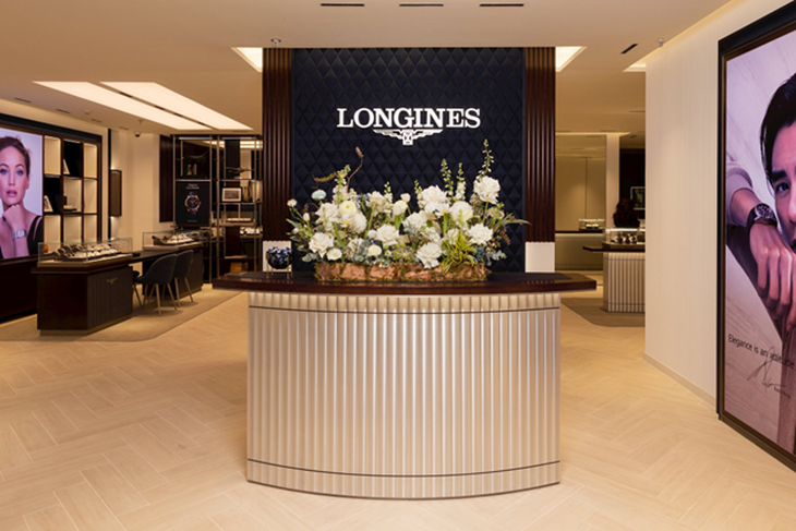 Boutique concept mới được thiết kế để trở thành nơi đưa khách hàng hòa mình vào thế giới đồng hồ của Longines