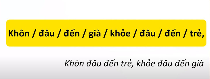 Thử tài tiếng Việt: Sắp xếp các từ sau thành câu có nghĩa (P33)- Ảnh 2.