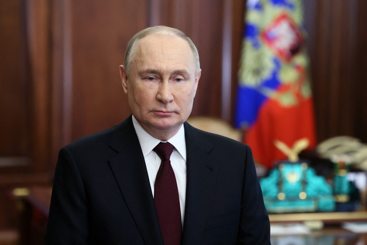 Tổng thống Putin là ứng cử viên hàng đầu cho kỳ bầu cử lần này - Ảnh: AFP
