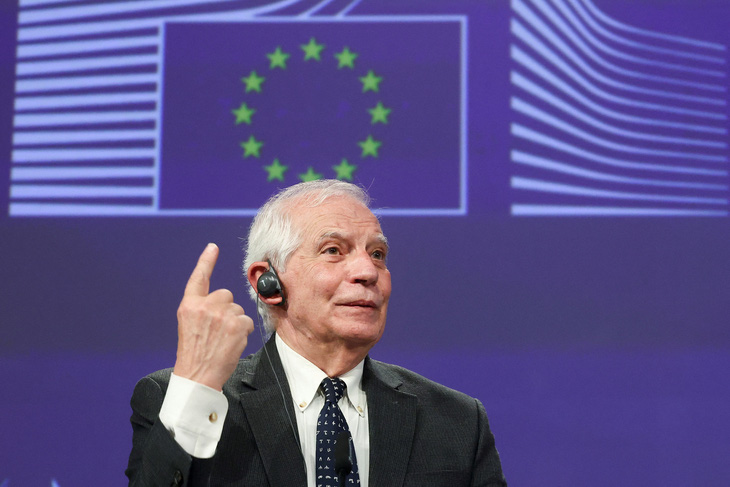 Người đứng đầu chính sách đối ngoại của Liên minh châu Âu (EU), ông Josep Borrell - Ảnh: REUTERS