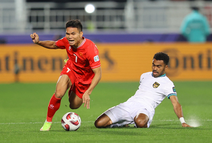 Hậu vệ Phạm Xuân Mạnh cho biết đội tuyển Việt Nam đã rút kinh nghiệm từ sau trận thua 0-1 trước Indonesia tại vòng bảng Asian Cup 2023 - Ảnh: REUTERS