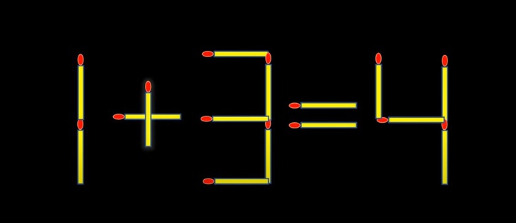 Thử tài IQ: Di chuyển một que diêm để 9-2=9-6 thành phép tính đúng- Ảnh 4.