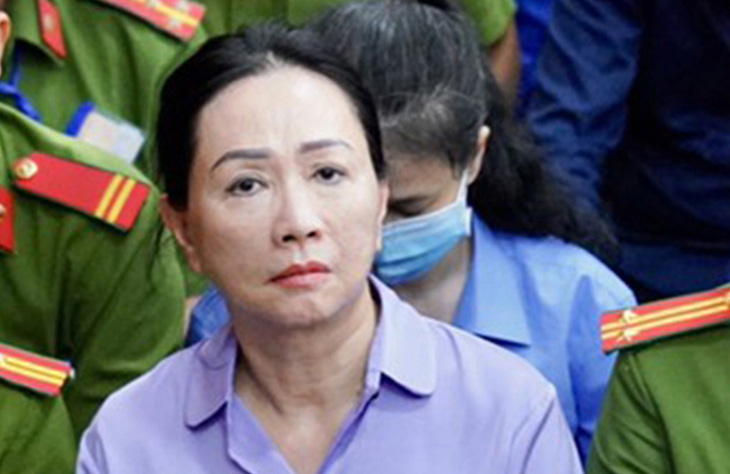 Bà Trương Mỹ Lan tại tòa ngày 15-3 - Ảnh: HỮU HẠNH