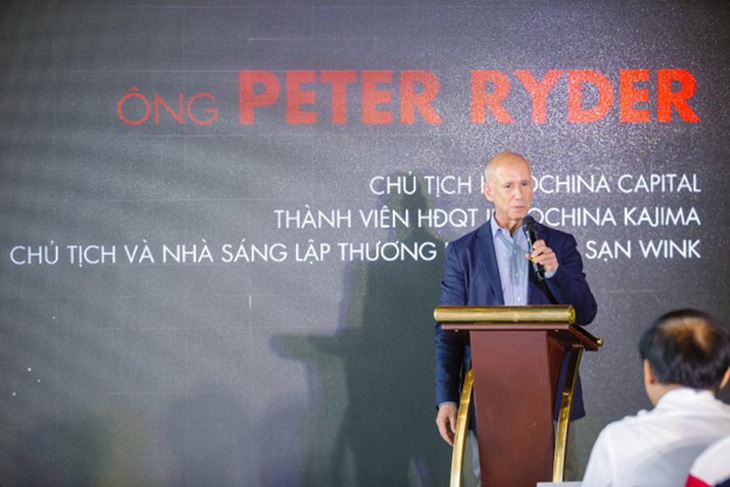 Ông Peter Ryder: 'Chúng tôi vô cùng hào hứng khi đặt chân vào thị trường Tuy Hòa'.