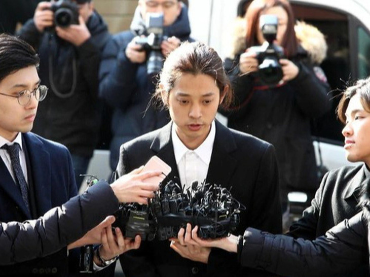 Jung Joon Young khi bị triệu tập vào năm 2019 - Ảnh: Getty Images