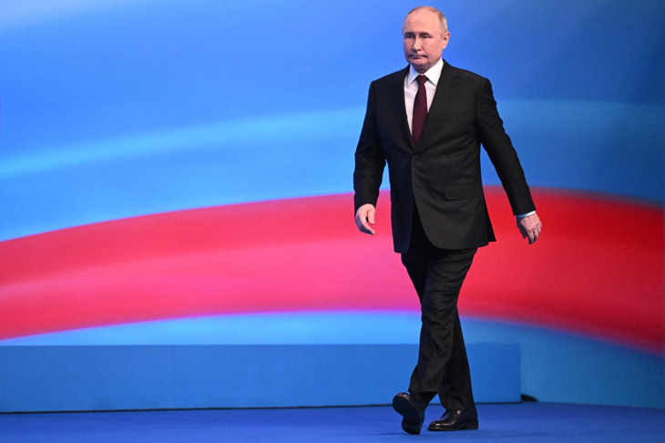 Tổng thống Putin đang đứng trước cơ hội trở thành người có thời gian lãnh đạo lâu nhất trong lịch sử nước Nga hiện đại - Ảnh: REUTERS