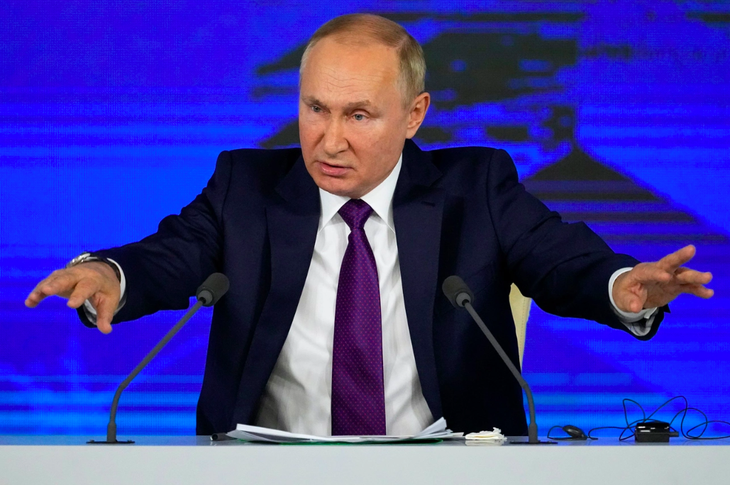 Tổng thống Nga Vladimir Putin - Ảnh chụp màn hình Politico