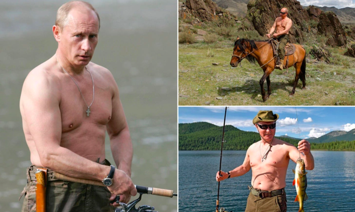 Báo The Moscow Times dẫn kết quả khảo sát của trang tìm kiếm việc làm Superjob.ru công bố ngày 2-4-2021 cho biết ông Putin đã được bình chọn là người đàn ông &quot;đẹp trai nhất&quot;, &quot;hấp dẫn nhất&quot; nước Nga. Ông bỏ xa nhiều nam diễn viên Nga về tỉ lệ bình chọn lúc đó - Ảnh chụp màn hình
