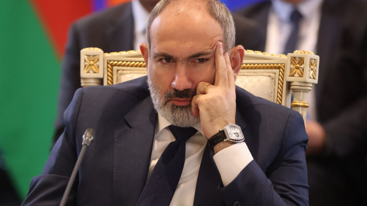 Thủ tướng Armenia Nikol Pashinyan - Ảnh: GETTY IMAGES