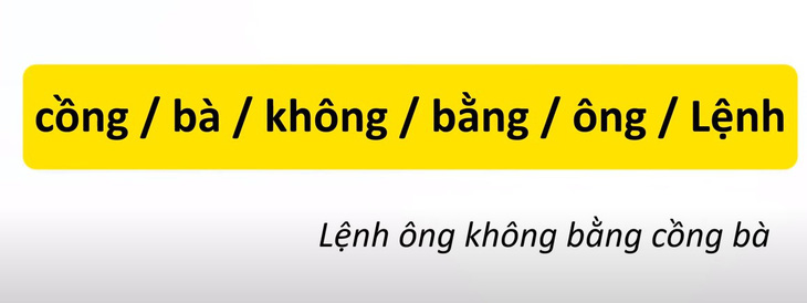 Thử tài tiếng Việt: Sắp xếp các từ sau thành câu có nghĩa (P37)- Ảnh 4.