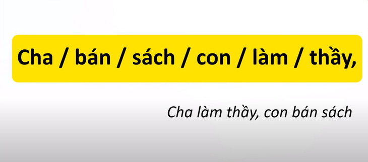 Thử tài tiếng Việt: Sắp xếp các từ sau thành câu có nghĩa (P38)- Ảnh 2.