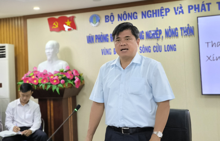 Thứ trưởng Trần Thanh Nam phát biểu tại buổi tham vấn - Ảnh: CHÍ QUỐC 