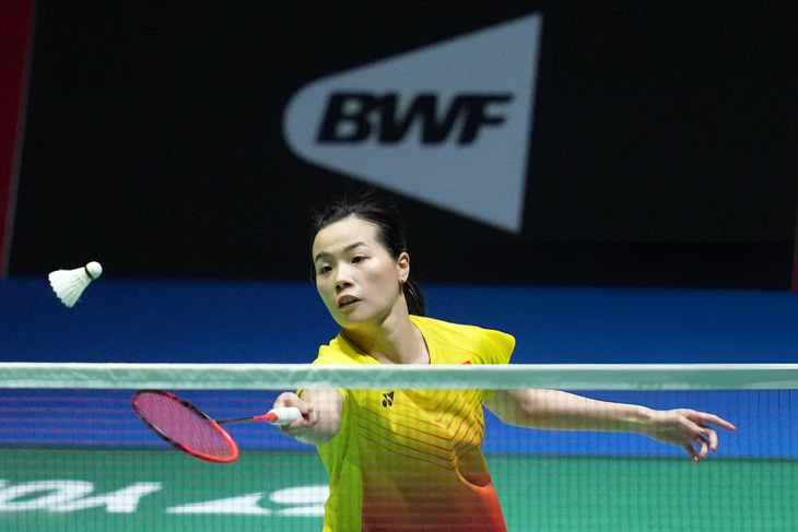 Tay vợt Nguyễn Thùy Linh đang thăng hoa tại Giải Đức mở rộng - Ảnh: GETTY