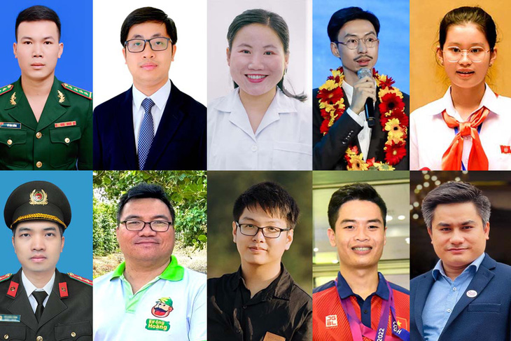 10 gương mặt trẻ Việt Nam tiêu biểu năm 2023 - Ảnh: BTC
