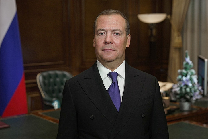 Phó chủ tịch Hội đồng An ninh Liên bang Nga Dmitry Medvedev - Ảnh: INTERFAX