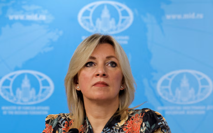 Người phát ngôn Bộ Ngoại giao Nga Maria Zakharova - Ảnh: REUTERS