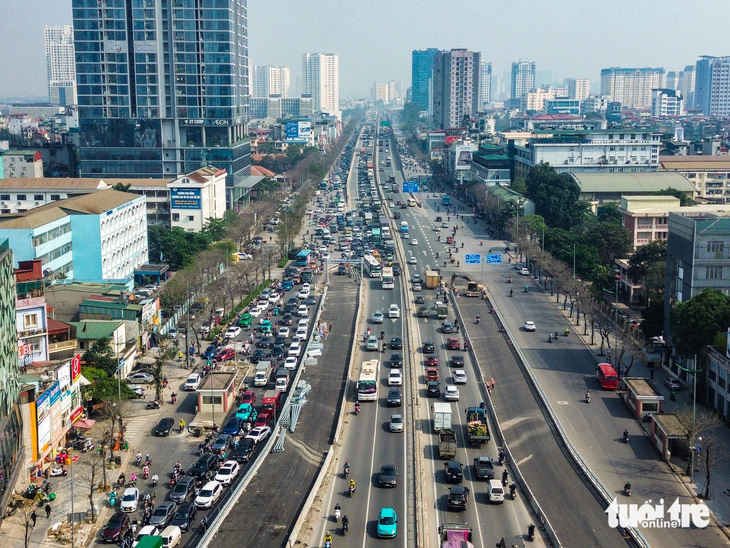 Hai nhánh cầu vượt trăm tỉ ở Hà Nội trước ngày thông xe- Ảnh 4.
