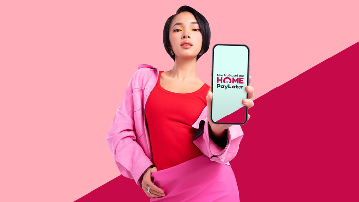 Châu Bùi làm đại sứ thương hiệu của Home PayLater - Ảnh: Home Credit