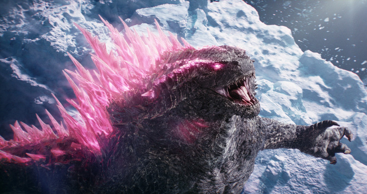 Không có đối thủ cạnh tranh quá nổi trội, Godzilla x Kong vẫn giữ ngôi vương - Ảnh: Legendary