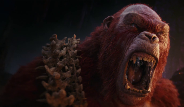 Tinh tinh Skar King, kẻ thù mới của Godzilla và Kong - Ảnh: Legendary