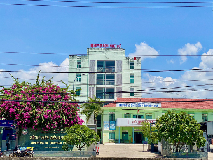 Bệnh viện Bệnh nhiệt đới tỉnh Khánh Hòa - nơi nam sinh viên đang điều trị - Ảnh: TUYẾT BĂNG