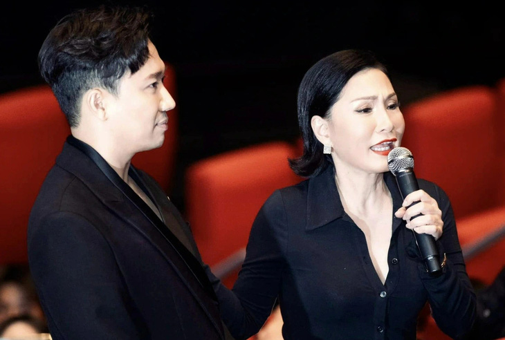 Hồng Đào, nữ diễn viên được nhiều khán giả yêu thích trong phim Mai, cũng có mặt ở sự kiện ra mắt phim tại Mỹ - Ảnh: Facebook nhân vật