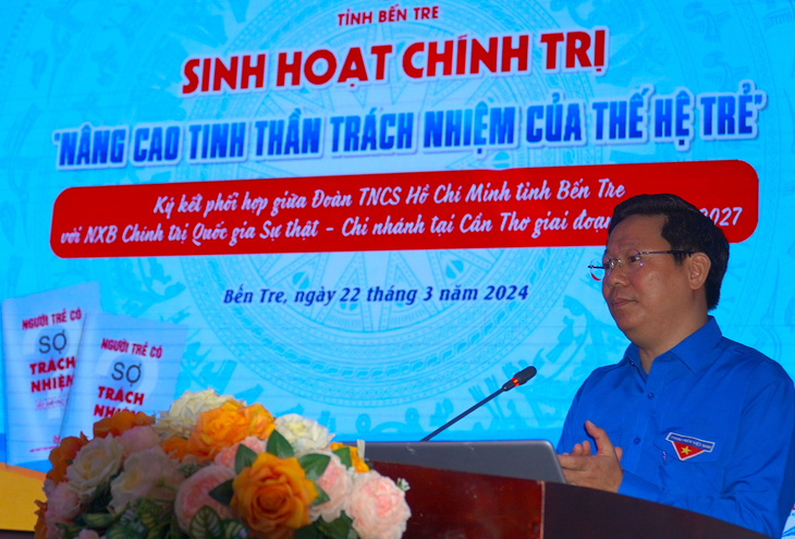 Ông Trần Thanh Lâm - phó bí thư thường trực Tỉnh ủy Bến Tre - cho biết quê hương Bến Tre đang dần thay da đổi thịt, đó là nhờ một phần đóng góp của giới trẻ