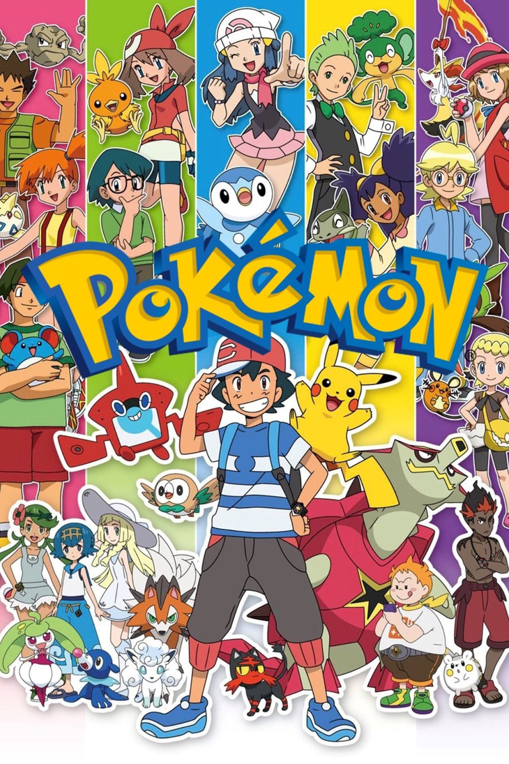 Anime về những chú Pokemon được phát sóng vào năm 1997 đến nay và nhà sản xuất vẫn đều đặn ra sản phẩm mới.